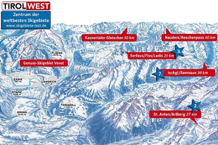 TirolWest - Zentrum der weltbesten Skigebiete