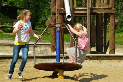 Spielplatz kann genutzt werden -