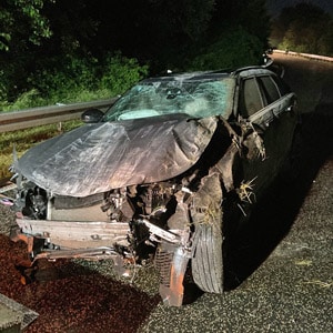 Unfall A7 Niestetal 06.2024